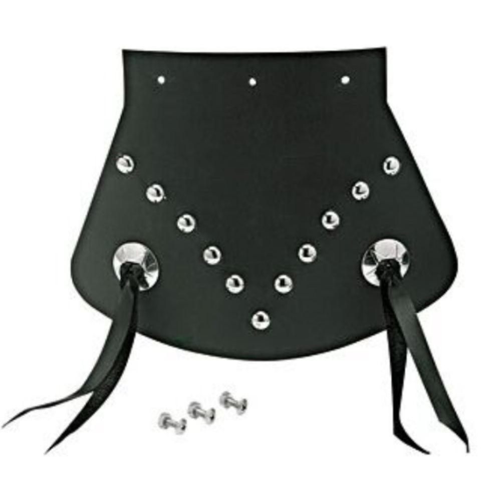 J&P Cycles | NIP David Beckham Classic Studded Mud Flap With Conchos Medium